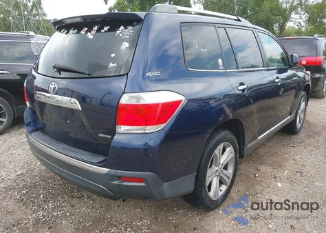 2012 Toyota Highlander Limited V6 z USA, uszkodzony, nr VIN 5TDDK3EH5CS136752